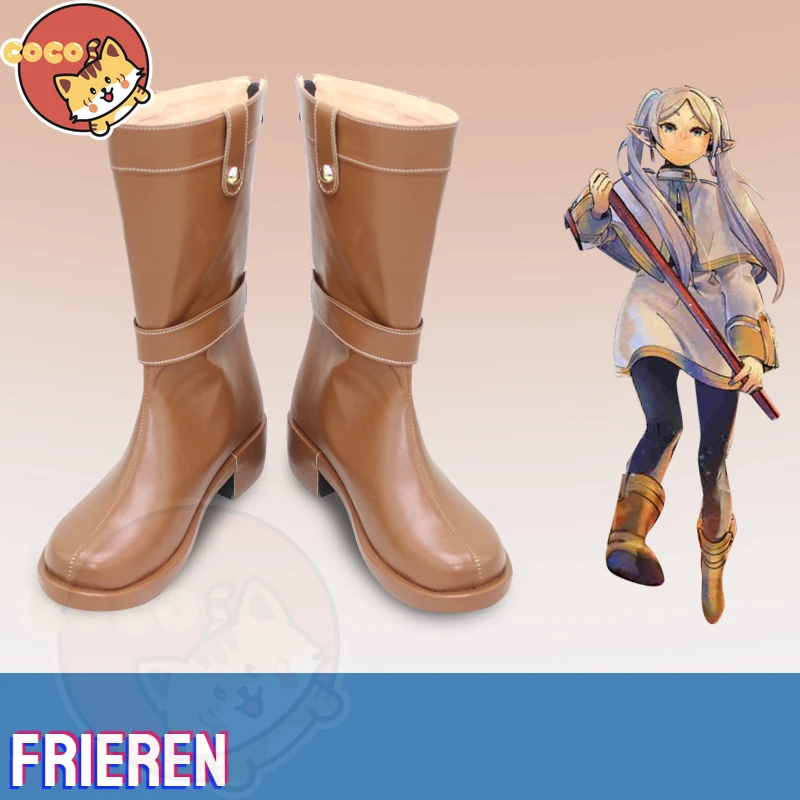 

Frieren Cosplay Shoes Frieren Beyond Journey's End Cosplay Shoes Frieren At The Funeral Unisex Role Play Any Size Shoes CoCos