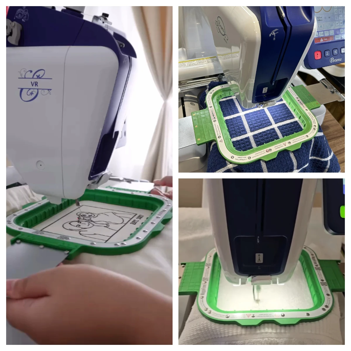 

MaggieFrame MightyHoop Магнитный пяльцы для вышивания для Brother VR Persona PRS100 Вышивальные машины Baby Lock Alliance HoopMaster