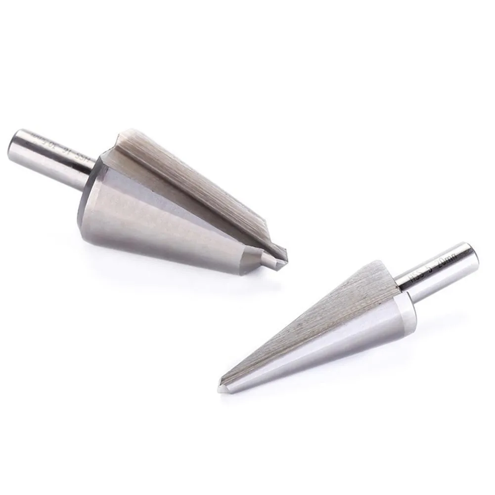 3Pcs Taper Drill Bits Umbrella Chamfer Drill HSS Drill 16-30 5-20 3-14mm Woodworking Metal Hole Cone Opener Drill Puncher Cutter