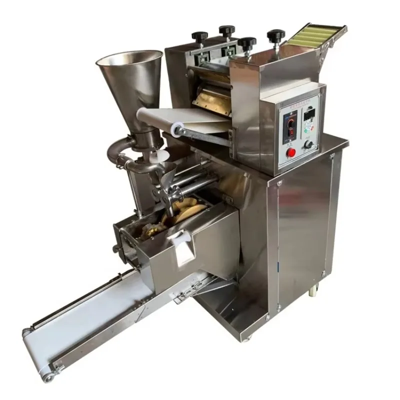 Automatic forming stainless steel dumpling machine, high capacity 8000 pcs/hour, easy to clean