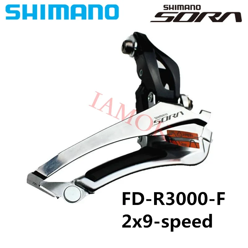 

SHIMANO SORA FD-R3000-F Brazed-On Mount Front Derailleur Iamok Road Bicycle 2x9-speed Derailleurs Bike Parts