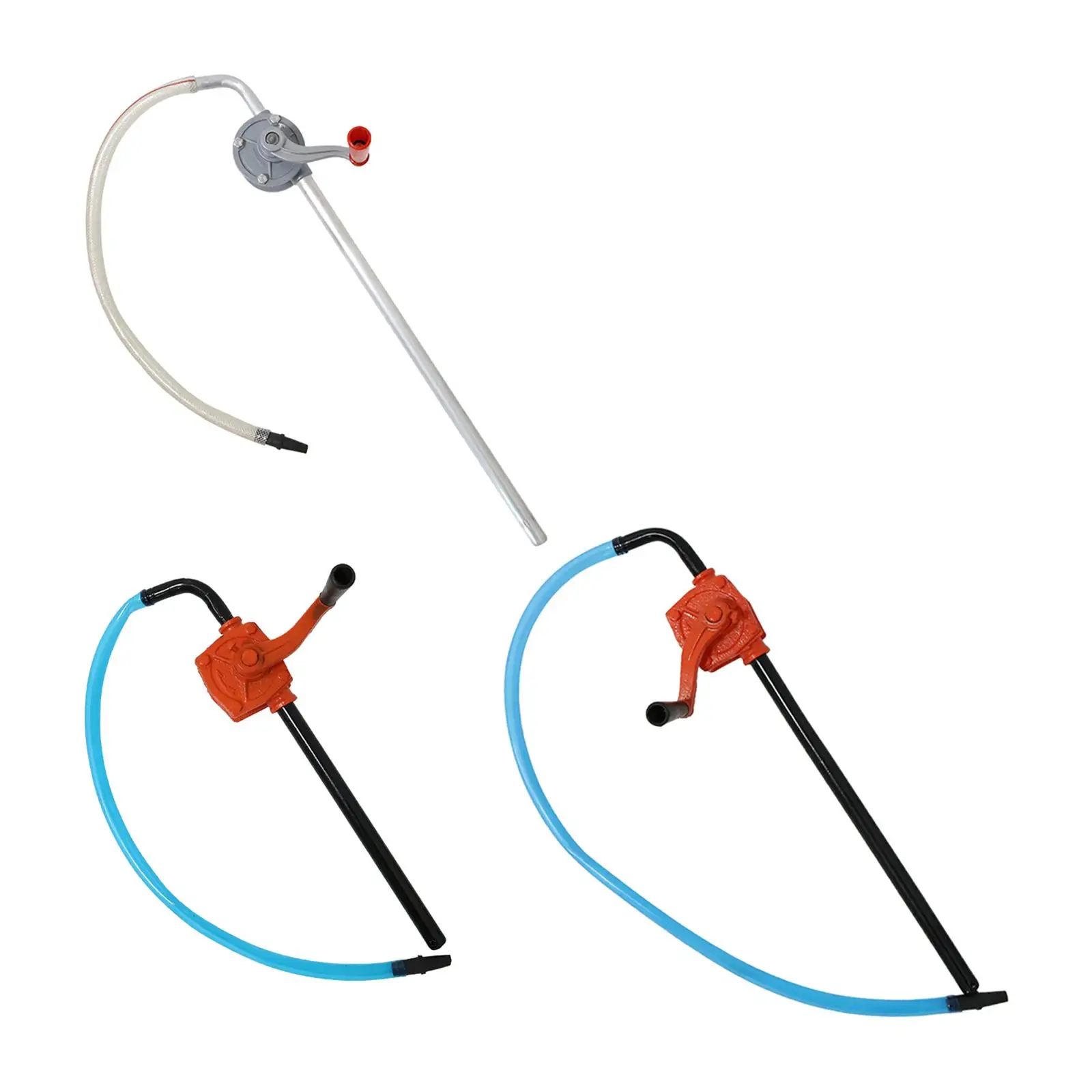 Fuel Transfer Pump Easy to Use Sturdy Detachable Manual gallons Barrel Pump Multipurpose Fluid Oil Change Tool for Boat RV