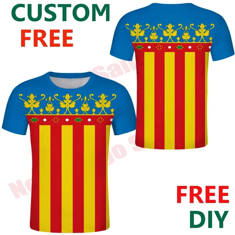 Valencia Soccer Jersey Football T Shirt Valencia Fc Valencia Kit Kids Child Football Club Logo Custom T-shirt