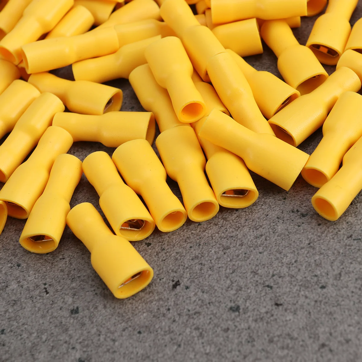 

100pcs 2.5Mm-6.5Mm² Female Insulated Crimp Terminal Connector Waterproof Corrosion Resistant For Automotive Navigation