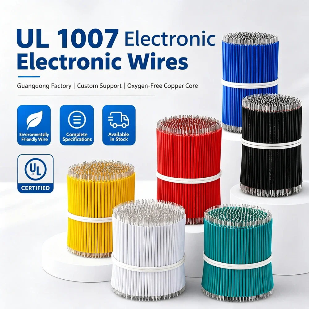 120PCS/set 24AWG 8cm Fly Jumper Wire Tin-Plated Breadboard PCB Solder Cable Tin Conductor Wires 1007-24AWG Connector Wire