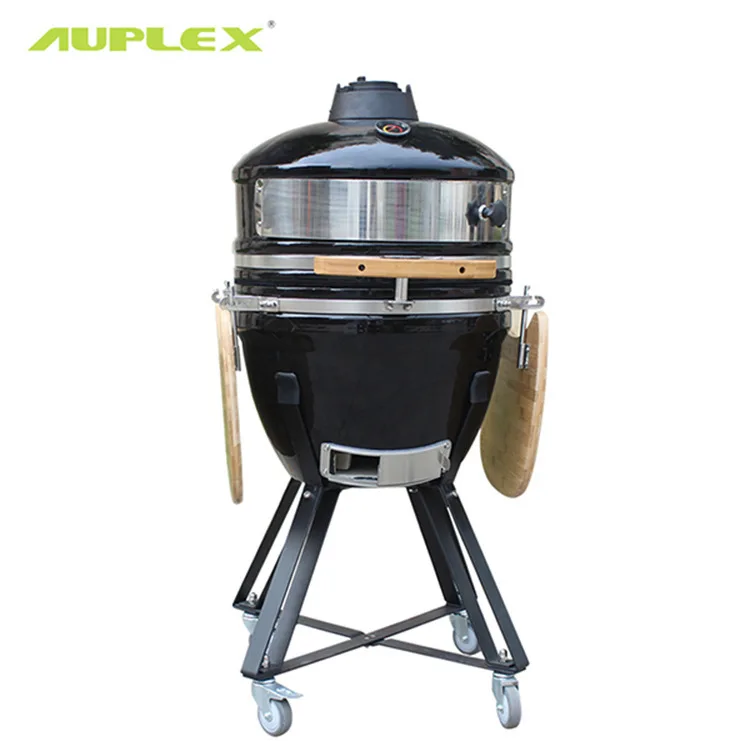 New American Outdoor BBQ Grill Outdoor Kamado Smoke Grill 21 Inch Plus Party BBQ Grill