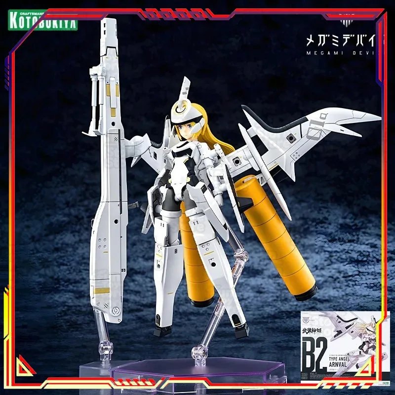 

Коллекционная фигурка Kotobukiya MEGAMI DEVICE B2 Angel Type Anwar, аниме-модель для сборки, официальная лицензированная игрушка-украшение