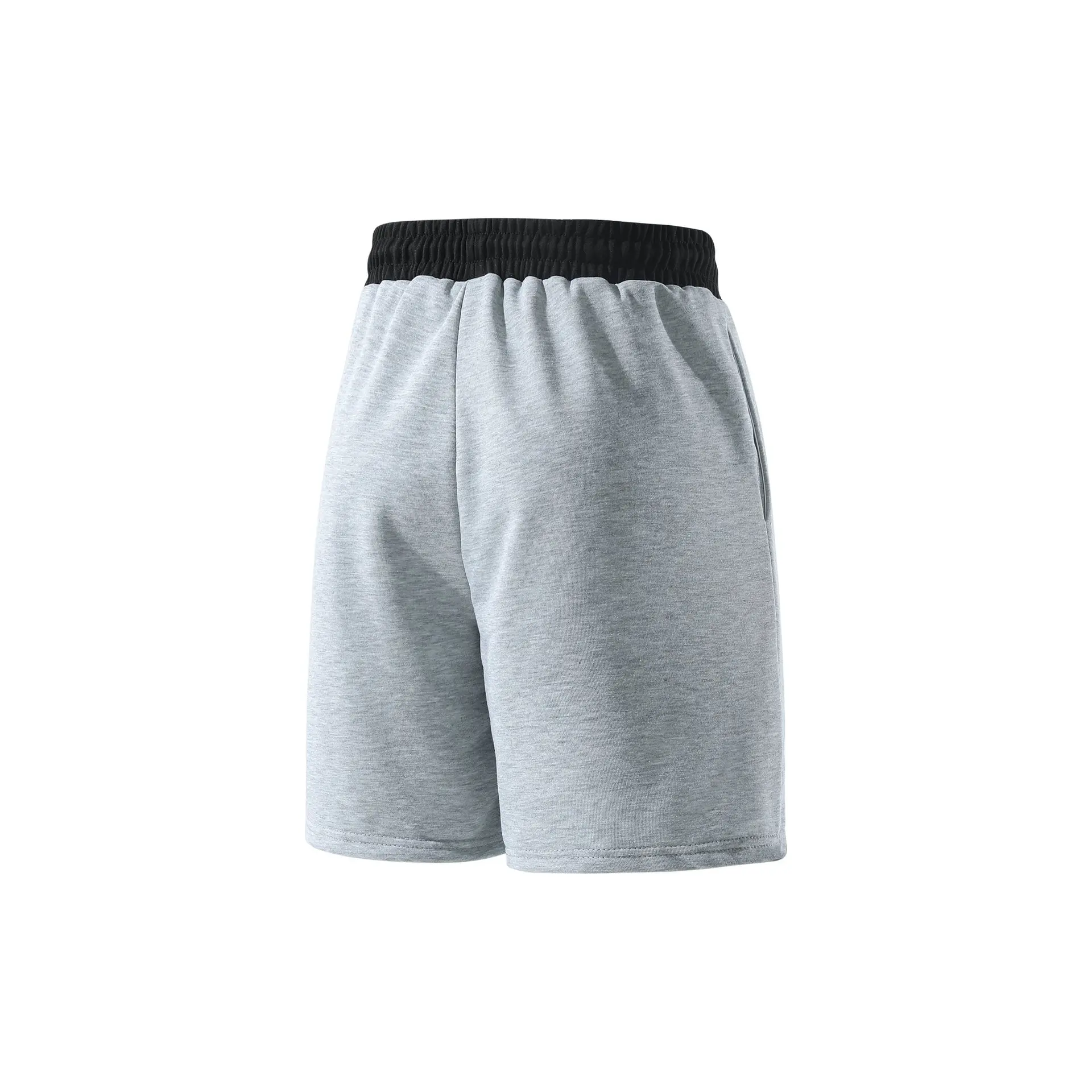 Cross-Border Inspection-Free Splicing Shorts Natural Style Low Waist Five-Quarter Length Casual Pants for Universal Use