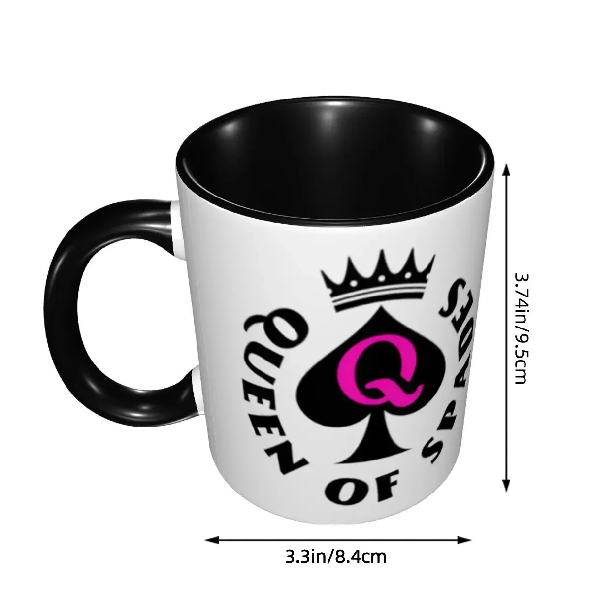 Queen Of Spades BBC Coffee Mug DIY Personalized Ceramic Tea Milk Mug