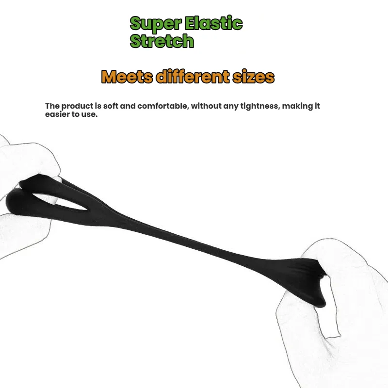 Bondage Penis Ring Sleeve Silicone Chastity Cage Cockring Sex Toy Fors Men Gay Delay Ejaculation Strong Erection Penis Extender view 4