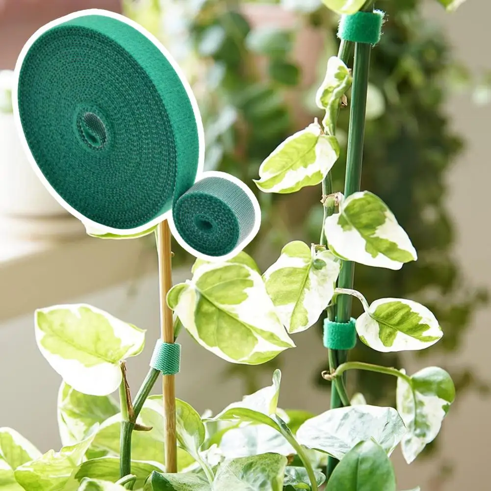 Shrubs Binding Tape Reusable Waterproof Plant Ties Roll Double-sided Climbing Plant Support Tape for Vines for Climbing