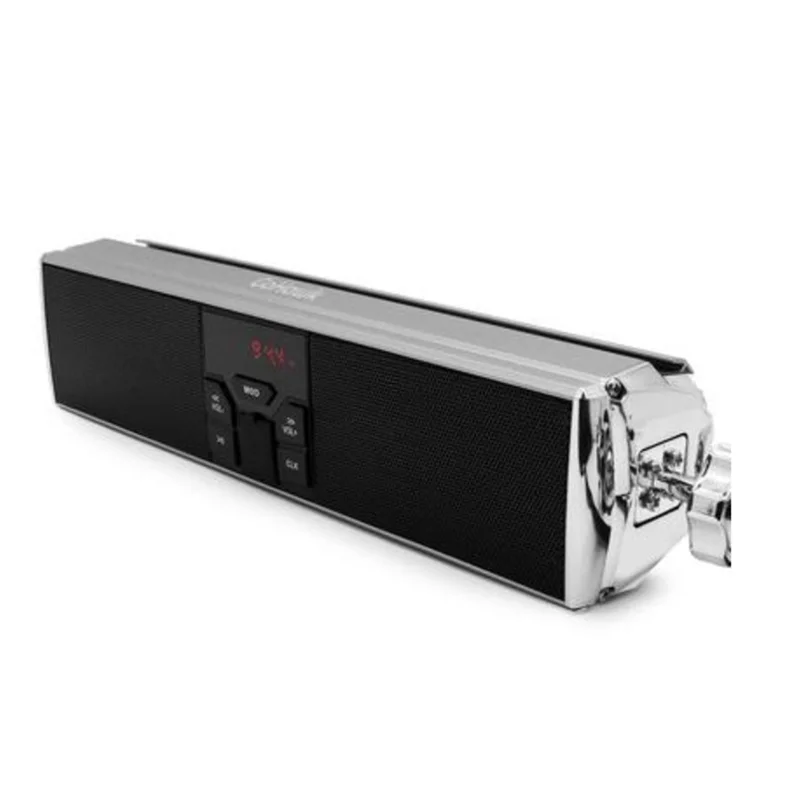 

A80X-Stereo Speakers MP3 Music Player Bluetooth Player With USB AUX-In FM Radio For 13-14.96 Inch Handlebar Motor Scooter