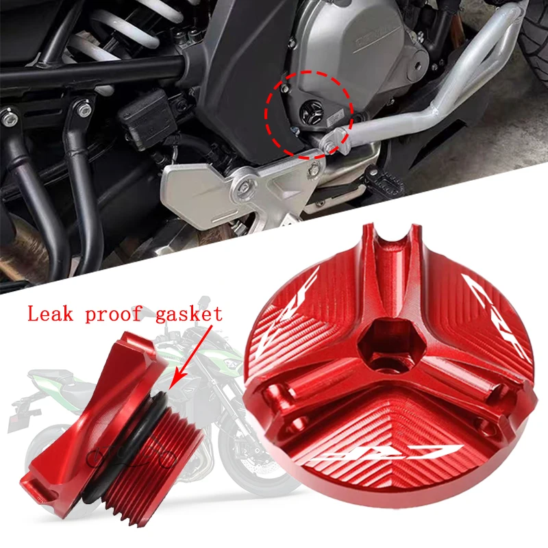 Motorcycle Fashion CNC Engine Oil Filler Cap Oil Plug Cove For Honda CRF150R CRF300L CRF 300L 450 250R 250L 450R/X CRF250M RALLY
