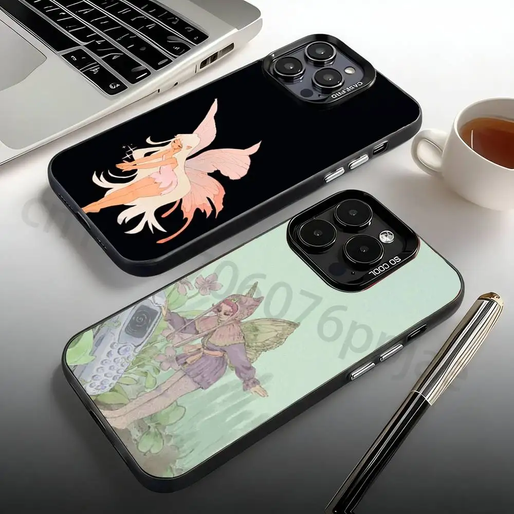 

Fairy Phone Case For iPhone 17,16,15,14,13,12,11,Pro,Max,Plus,Mini, Matte Shockproof Case