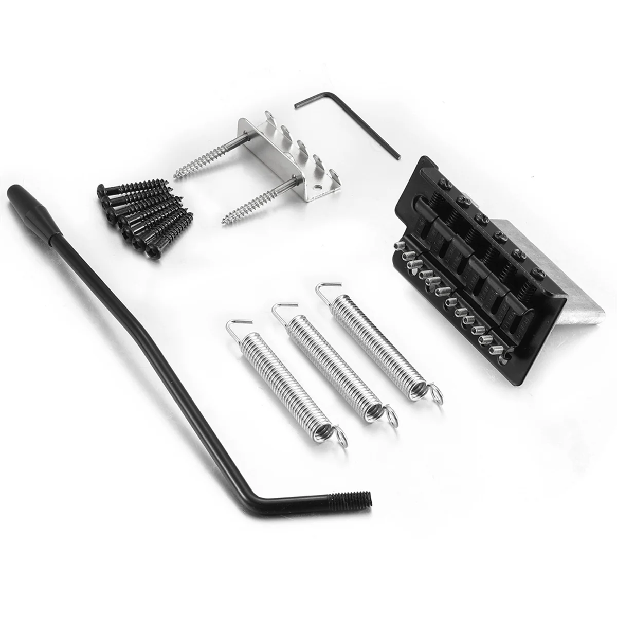 

ABME 3 шт. 52,5 мм винтажная электрогитара Single-Shake Bridge Система тремоло Tailpiece Bridge