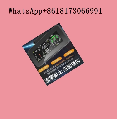 Haoyi Car General Motors Head up Display GPS Speed Altimeter Compass Timetable Car Slope Meter