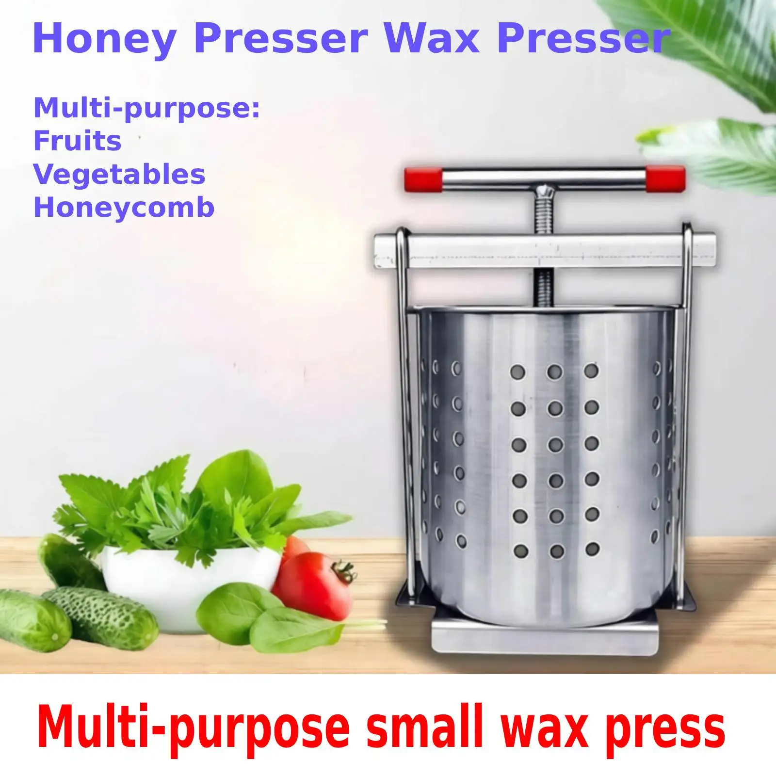 1 Set Small Wax Presser Honeycomb Presser Beekeeping Supplies Especially Suitable for Beekeeping Enthusiasts