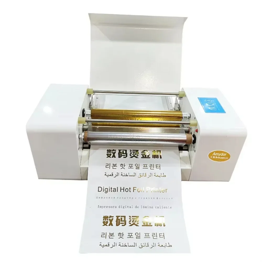 

2025 Hot-selling Digital Hot Foil Printing Machine 300DPI Certificate Paper Gold Foil Label