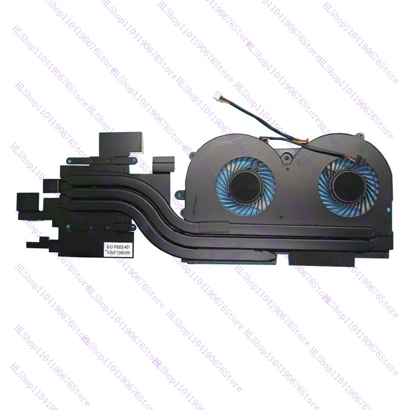 

GPU FAN&Heatsink For CLEVO P950HP P950HP3 P950HP6 P955HP6 P957HP3 P957HP6 3PIN