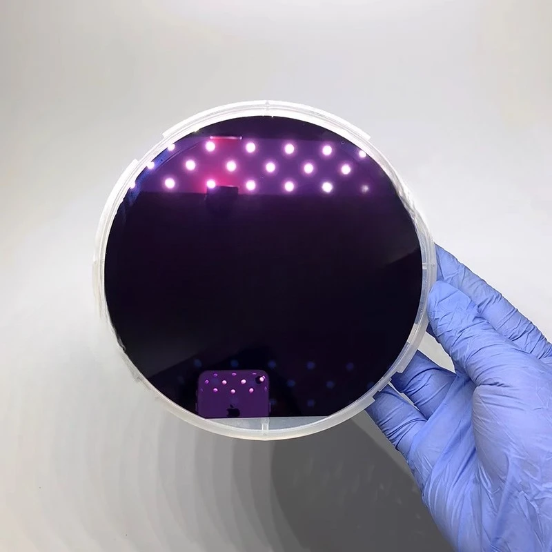 Oblea de dióxido de silicio de 6 pulgadas/wafer de cristal único IC