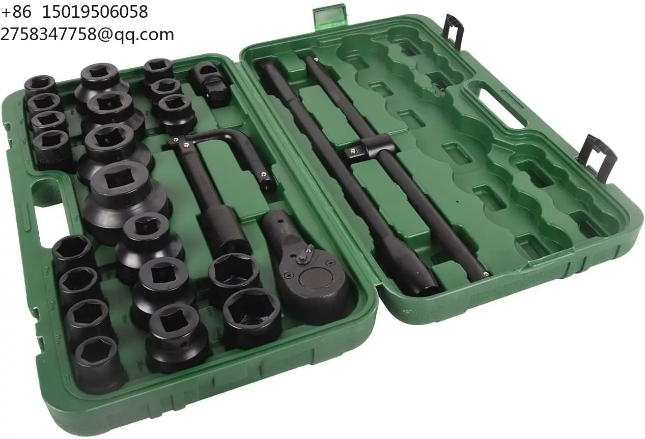 26Pcs  Heavy Socket Set  3/4
