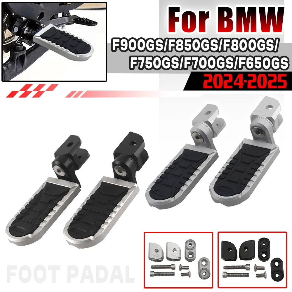 

Driver Adjustable Footrest Foot Pegs For BMW F650GS F700GS F750GS F800GS F 850GS ADV F900GS Adventure Motorcycle Parts Footpegs