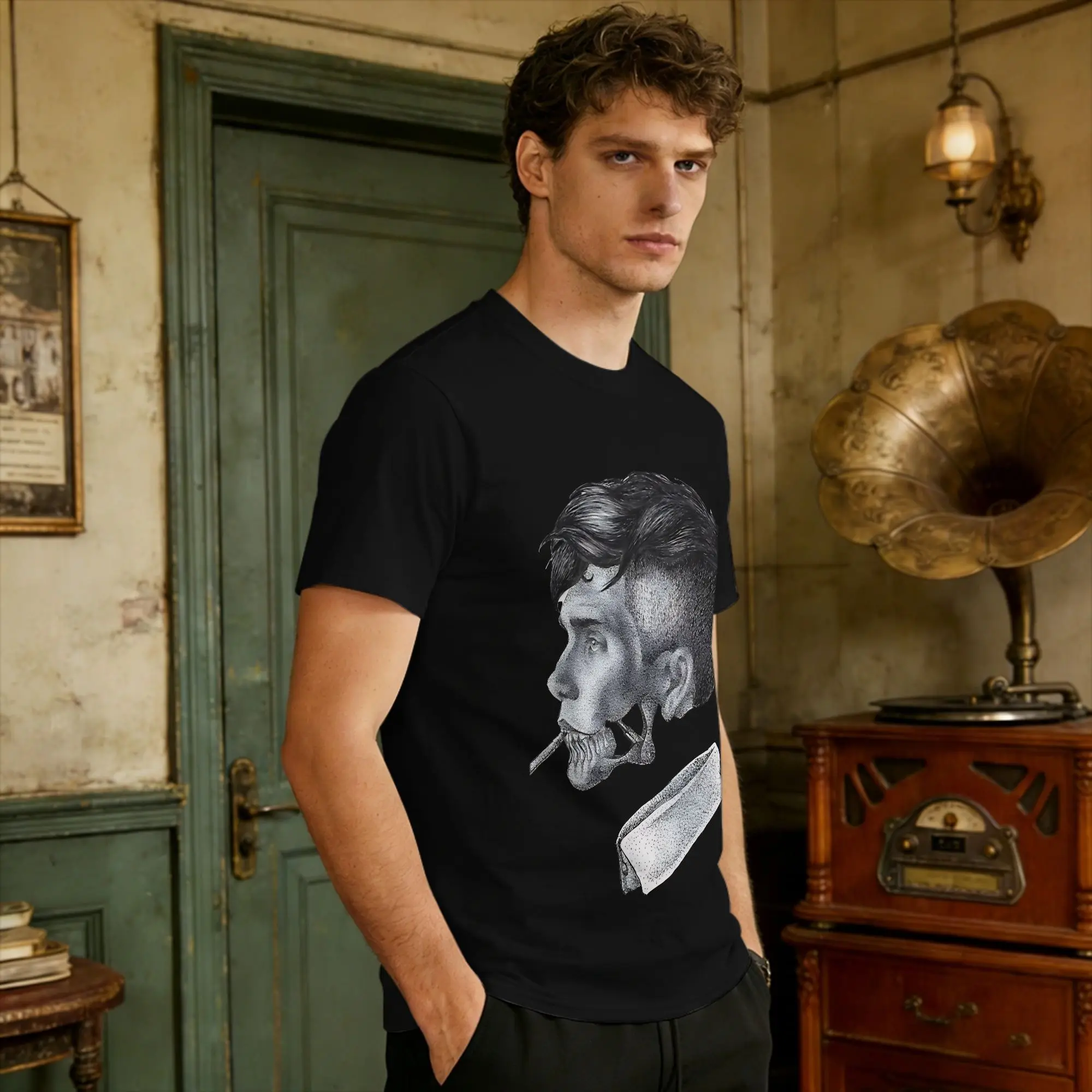 Thomas Shelby T-Shirt Summer Peaky Blinders Cotton T Shirts For Men Casual Tshirt Short Sleeve Awesome Tops
