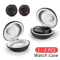 Watch Travel Case Portable Storage Box Single Watch Shock Impact-resistant For Wristwatches Smart Watches,For Apple iWATCH 1-2pc