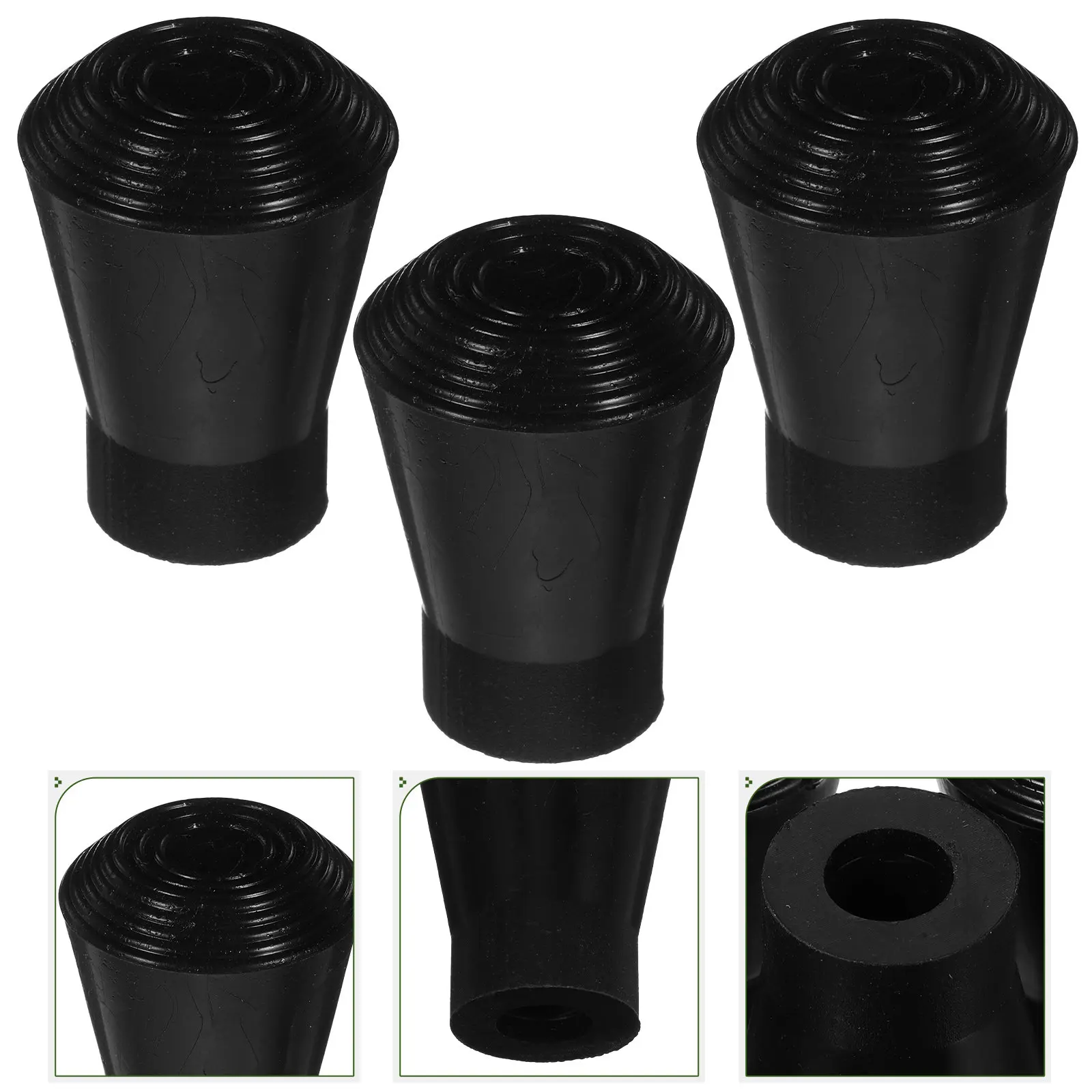 Drum Leg Protectors Anti Vibration Pads for Hardware Skid Feet Accessory Part Stand Accessories Rubber