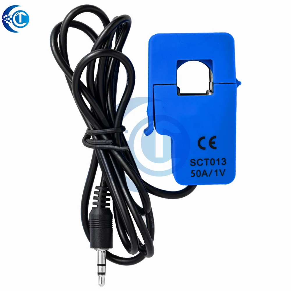 非侵襲性スプリットコア変流器 AC 電流センサー:100A、30A、50A オプション-SCT-013-000、SCT-013-030、SCT-013-050 モデル