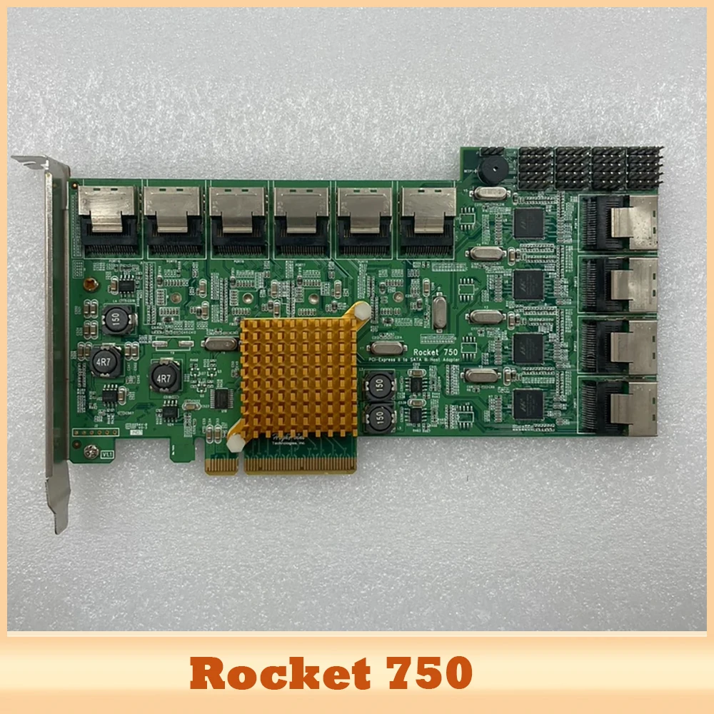 High Point Rocket 750 40 Channel Card SATA 6G PCIe expansion card