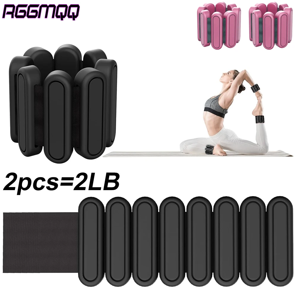 

1Pair Wrist & Ankle Weights for Men Women,Wearable Strong Arm & Leg Weights, Adjustable Ankle Weights for Walking, Yoga, Dance