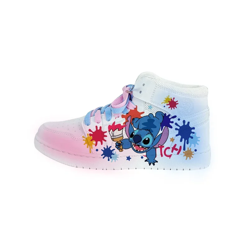 New Disney cartoon girls Stitch princess cute Casual shoes antiscivolo soft bottom scarpe sportive per regalo ragazza