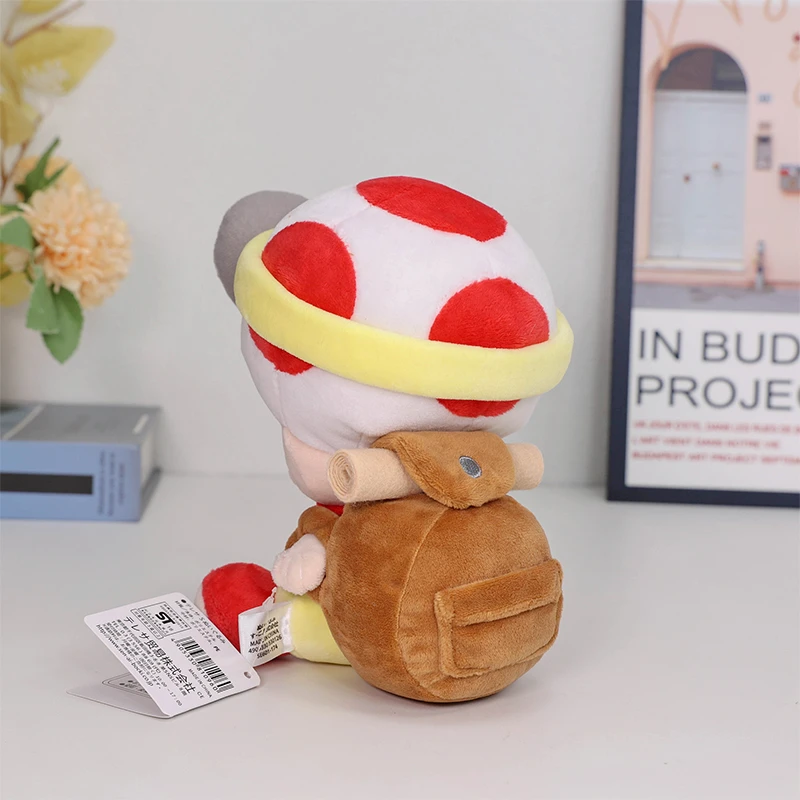 Super Bros Plush Captain Toad Treasure Tracker Cute Stuffed Toy Soft Doll Gift view 6