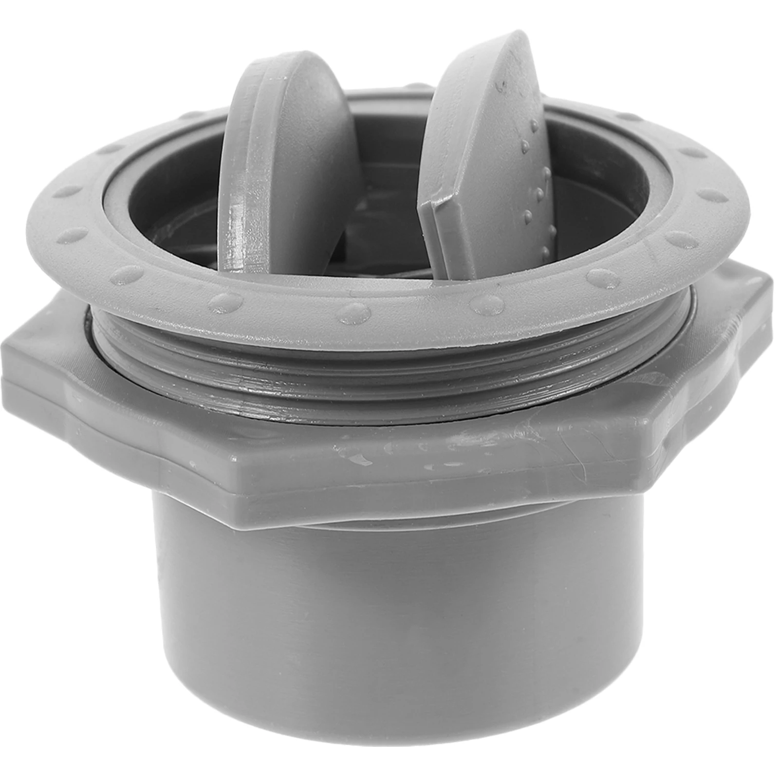 

Round 60mm Gray Opening RV Bus Car Outlet Air Vent Louver Diffuser Plastic Exhaust Interior Accessories