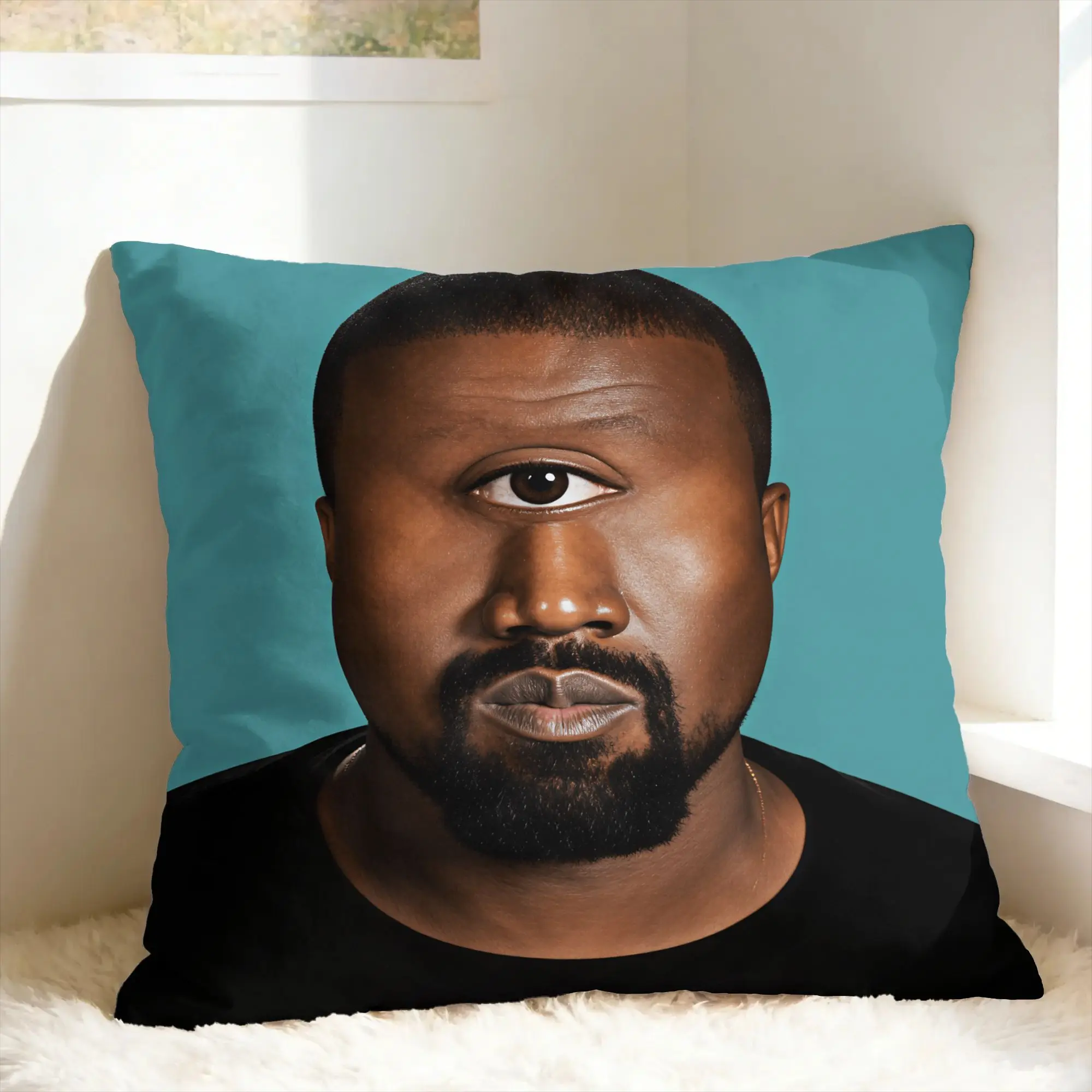 Pillow Cover Kanye West Meme  Vintage Pillow Case For Office Car Home Decor Pillowcases