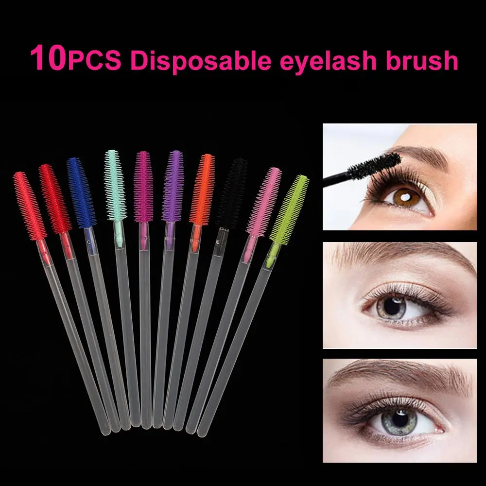 Eyelash Extension Disposable Eyebrow Brush Mascara Wand Applicator Spoolers Eye Lashes Cosmetic Brushes Set Makeup Tools