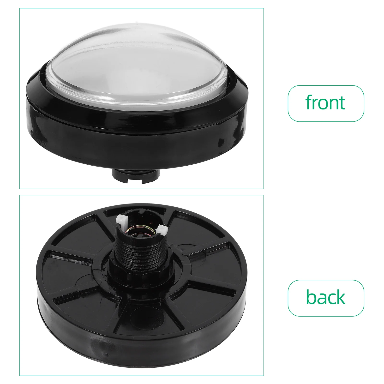 

Vaguelly Talking Alarm Clock for Blind Time Date Week Announcement White Game Button Buzzer Replacement Push Fun