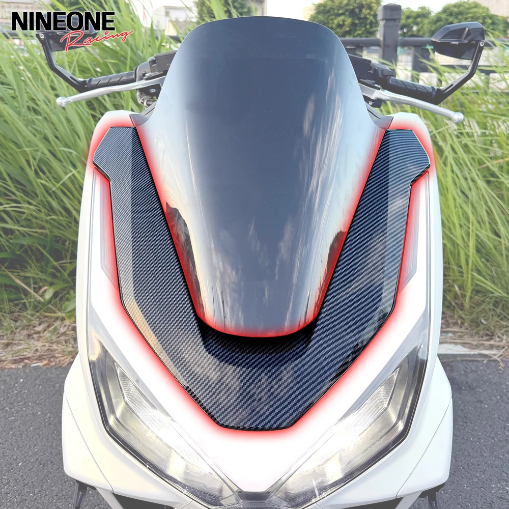 

Motorcycle Carbon Fiber Texture Protective Cover Fairing For Honda PCX160 PCX 160 2021-2024 Accessories Fairing Extension Guard