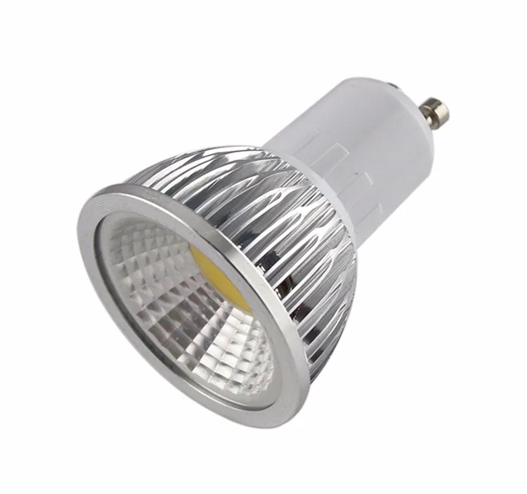 1 Pçs/lote GU10 COB lâmpada LED 220V 9W 12W 15W lâmpada LED Spotlight vermelho/azul/verde/amarelo/branco levou luz de teto