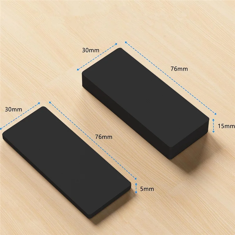 ABRB-20 Pezzi Protezioni per pareti per mobili, Tappi per testiera in schiuma EVA per parete, Tappi per letto per testiera, Paraurti per testiera