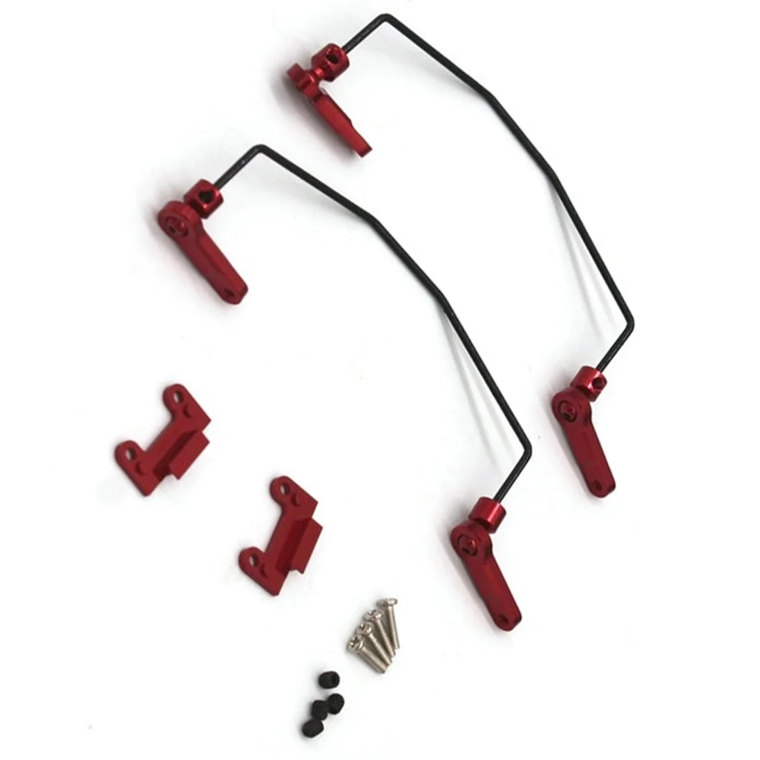 Barre stabilisatrice avant et arrière en métal pour Wltoys, mises à niveau de voiture RC, 144001, 144002, 144010, 124016, 124017, 124018, 124019