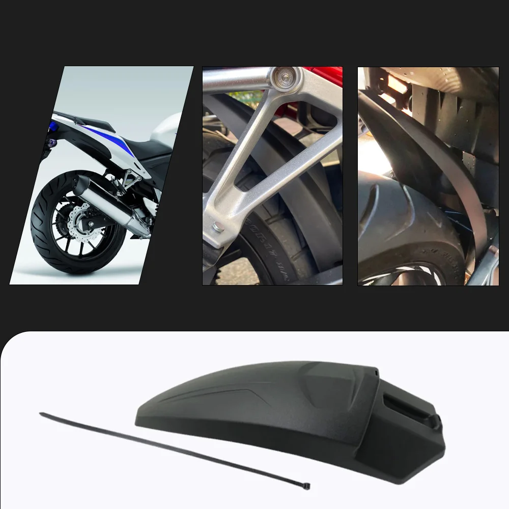 

Rear Fender Extension Wheel Extension Mudguard For Honda CB500F CB500X CBR500R 2013 2014 2015 2016 2017 2018 2019 2020 2021