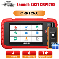 Original Launch X431 CRP129X OBD2 Scanner Code Reader Diagnostic Tools CRP129X OBDII launch 129x launch 129e launch auto scanner