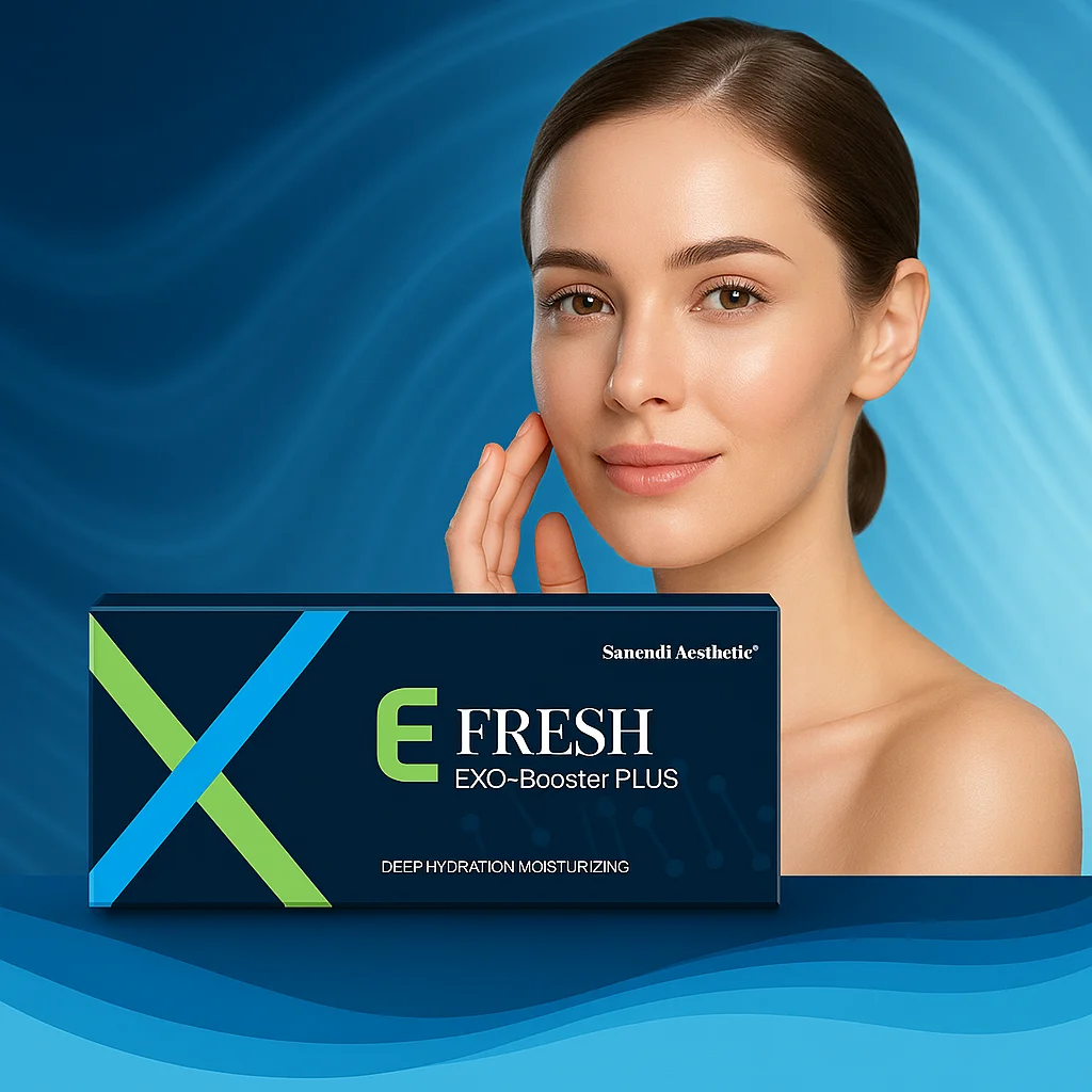 سلسلة مصل Sanendi الكورية Exo Booster PLUS - مصل Exosome Technology Essence Dermapen SPARK المضاد للشيخوخة للبشرة