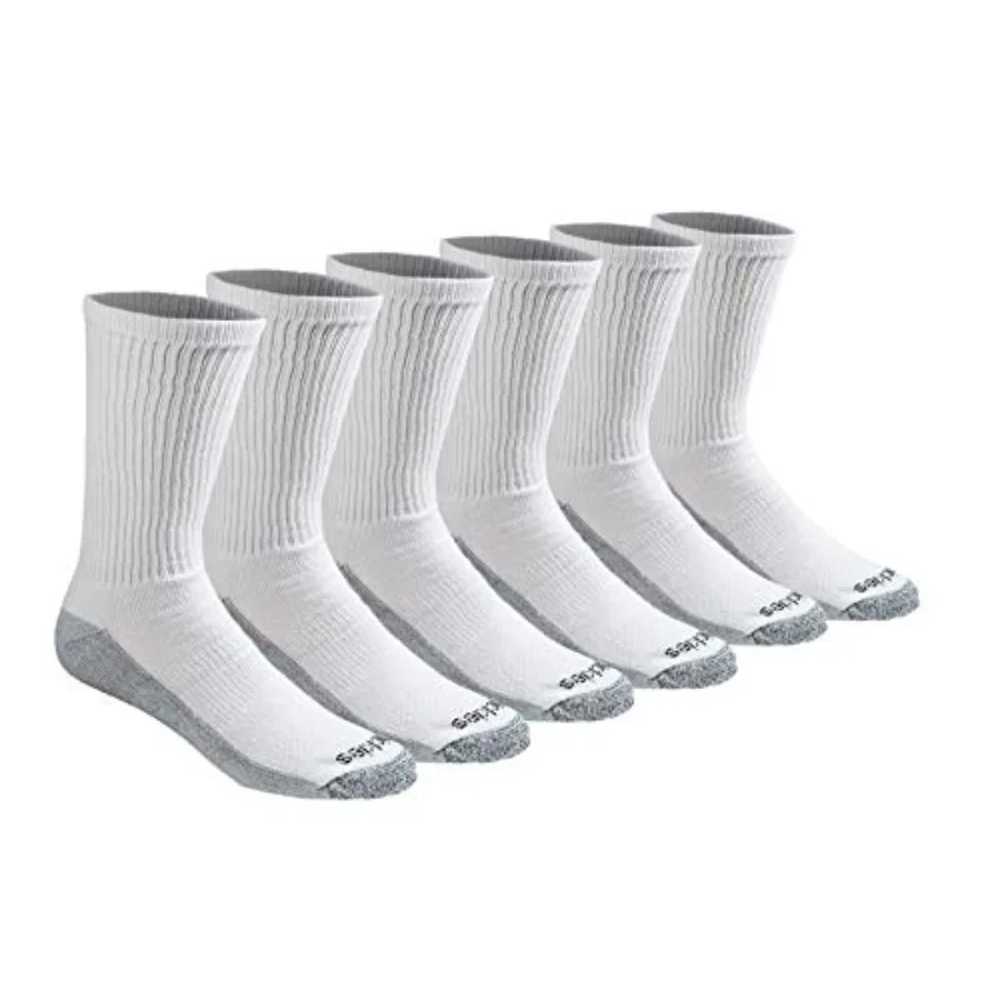 

Men's Dri-tech Original Moisture Control Crew Socks, Available in M-xxl 6, 12, 18 Pairs