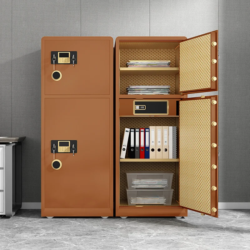 Safe 1m/1.2m/1.5m All-steel password fingerprint filing cabinet for large household anti-theft safe office