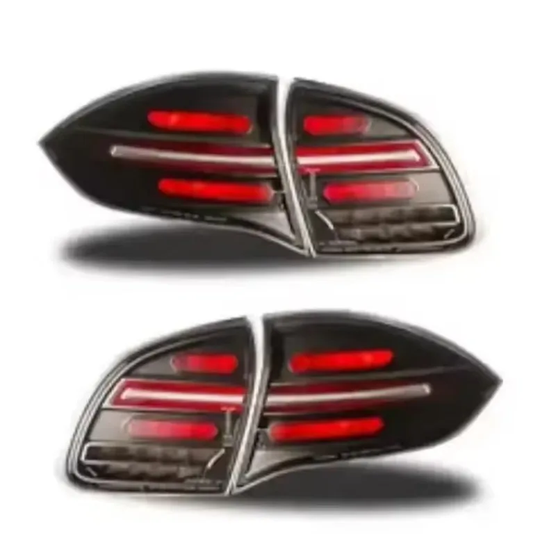 SJC – feu arrière de voiture adapté à Porsche Cayenne 11-14, Modification Cayenne, feux de circulation LED, frein de direction