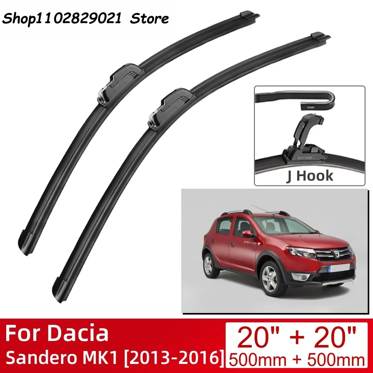 For Dacia Sandero MK1 2013-2016 20\