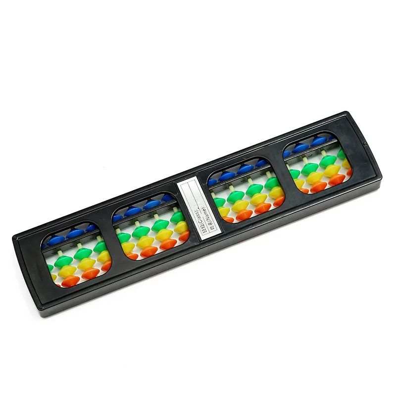 17 Column Abacus Chinese Traditional Abacus Rainbow Bead Arithmetic Counting Tool Learning Math Aids Tools For Students